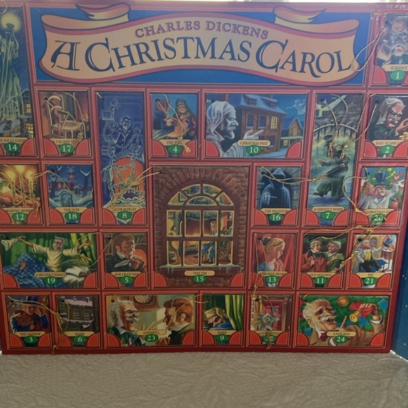 Charles Dickens - A Christmas Carol - Story Book Set and Advent Calendar - Picture 3 of 4
